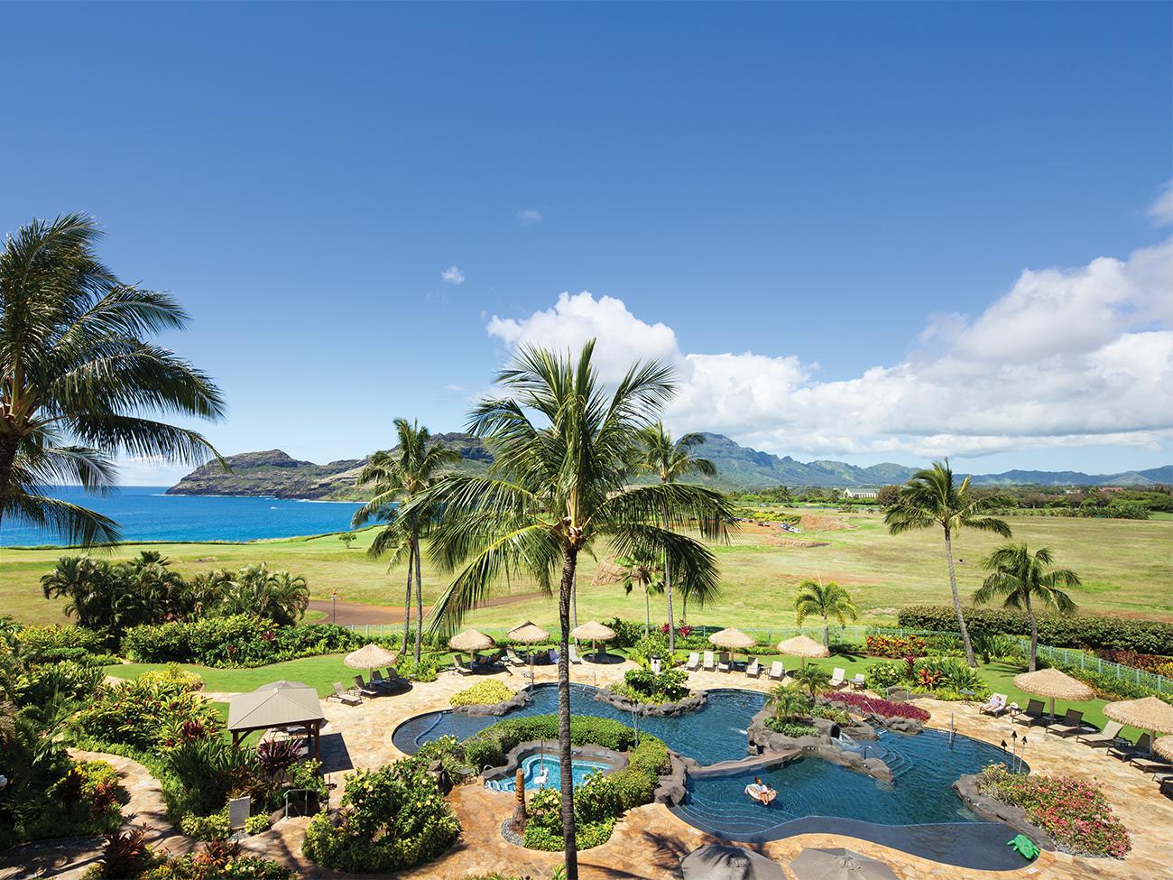 Outdoor Pool - Aerial View